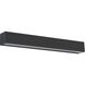 Stripe LED 2.36 inch Black Outdoor Wall Mount